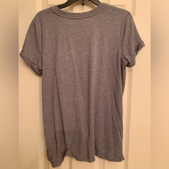 Athleta Girl Gray Workout Top - Picture 2 of 3